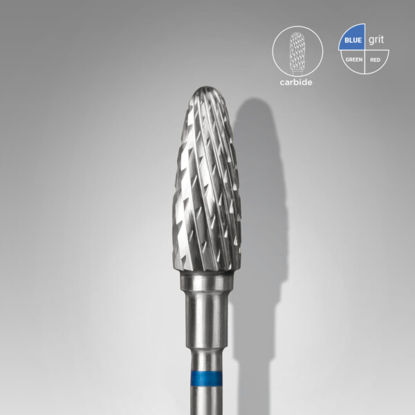 Staleks Carbide Nail Drill Bit CORN 5mm/13mm BLUE