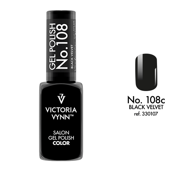 Victoria Vynn GEL POLISH 108 Black Welvet 8ml