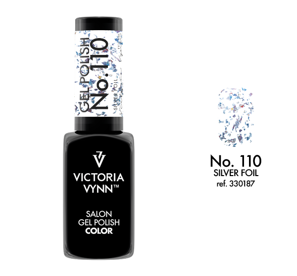 Victoria Vynn GEL POLISH 110 Silver Foil 8ml