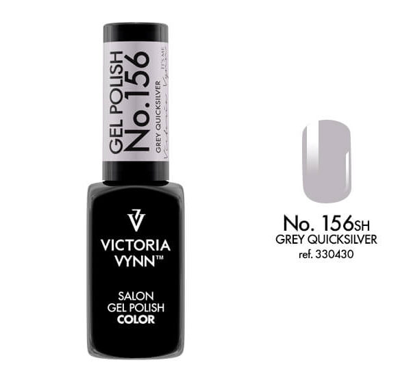 Victoria Vynn GEL POLISH 156 Grey Quicksilver 8ml