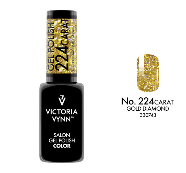 Victoria Vynn GEL POLISH 224 Carat Gold Diamond 8ml