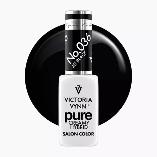 Victoria Vynn PURE CREAMY HYBRID 036 Jet Black 8ml