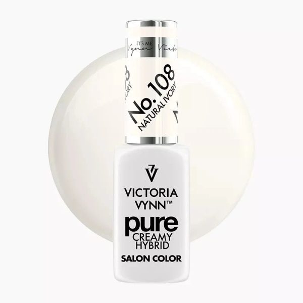 Victoria Vynn PURE CREAMY HYBRID 108 Natural Ivory 8ml