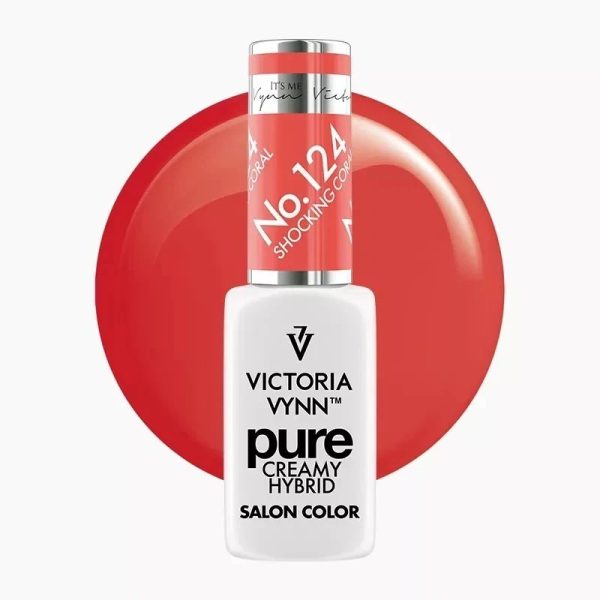Victoria Vynn PURE CREAMY HYBRID 124 Shocking Coral 8ml