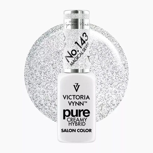 Victoria Vynn PURE CREAMY HYBRID 143 Magical Silver 8ml