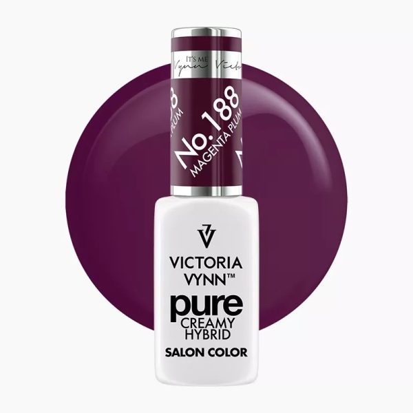 Victoria Vynn PURE CREAMY HYBRID 188 Magenta Plum 8ml