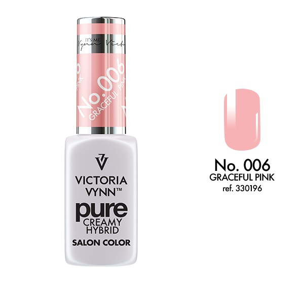 Victoria Vynn PURE CREAMY HYBRID 006 Graceful Pink 8ml