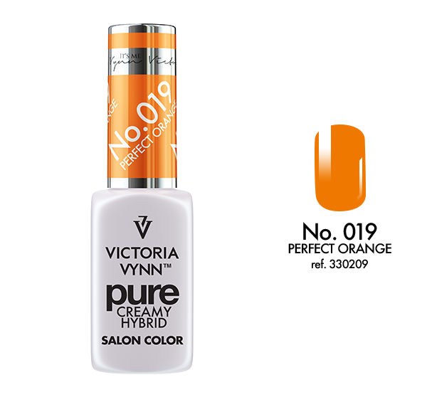 Victoria Vynn PURE CREAMY HYBRID 019 Perfect Orange 8ml