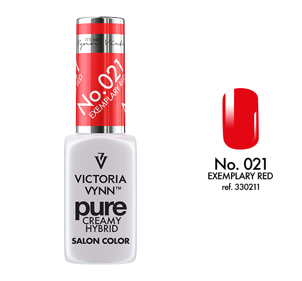 Victoria Vynn PURE CREAMY HYBRID 021 Exemplary Red 8ml