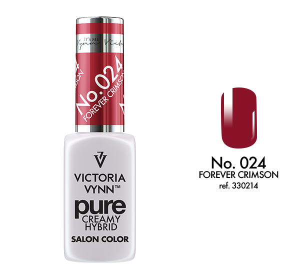 Victoria Vynn PURE CREAMY HYBRID 024 Forever Crimson 8ml