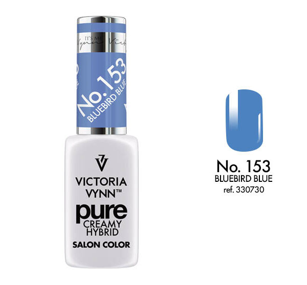 Victoria Vynn PURE CREAMY HYBRID 153 Bluebird Blue 8ml