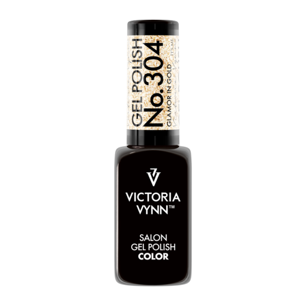 Victoria Vynn GEL POLISH 304 GLAMOR IN GOLD 8ml
