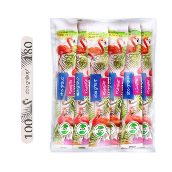 Aba Group SAFE PACK NAIL FILE STRAIGHT 100/180 25pcs.