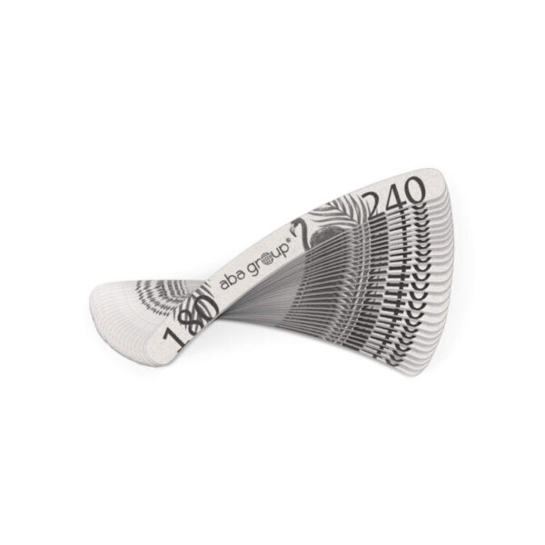 Aba Group NAIL FILE BANAN 180/240 25pcs.