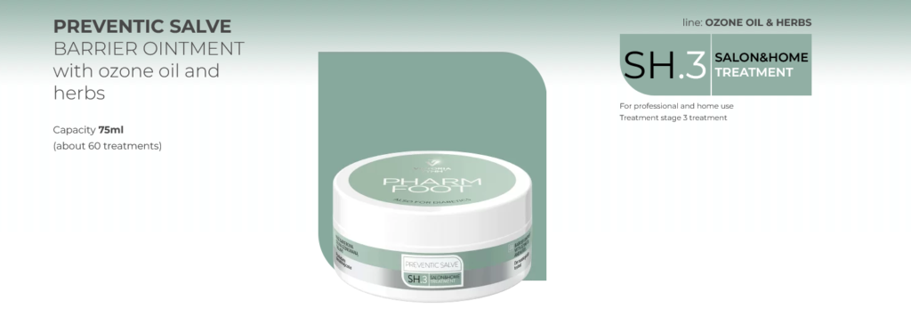 Pharm Foot PREVENTIC SALVE – Barrier Ointment 75ml