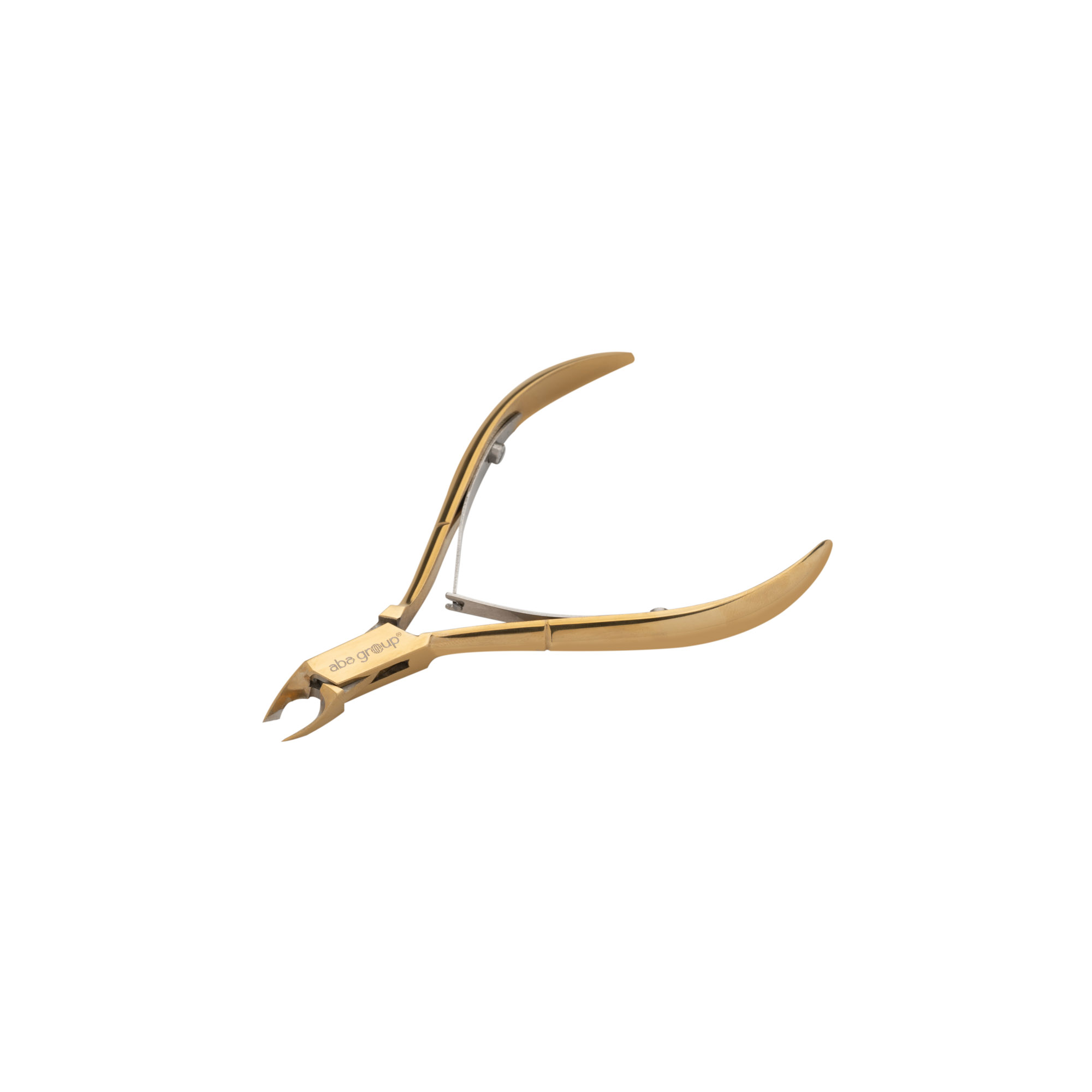 Zlote-cazki-do-skorek-dwusprezynowe-Aba-Group-4-mm-1121 Aba Group Double Spring CUTICLE NIPPERS 1121 4mm