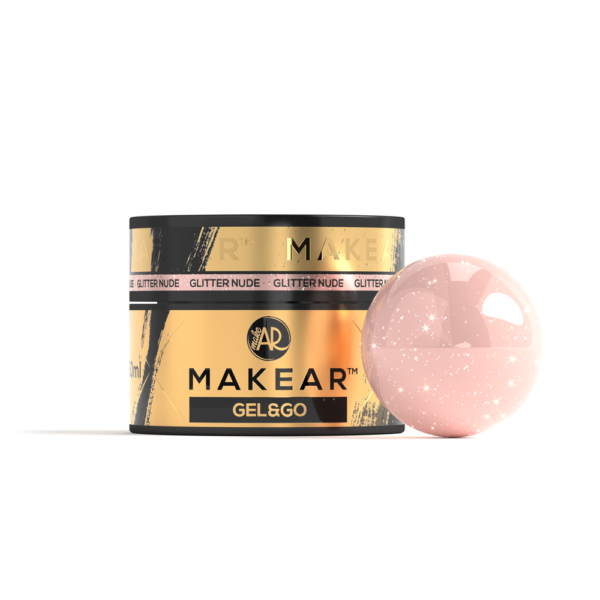 Makear Gel&Go GG26 GLITTER NUDE 50ml