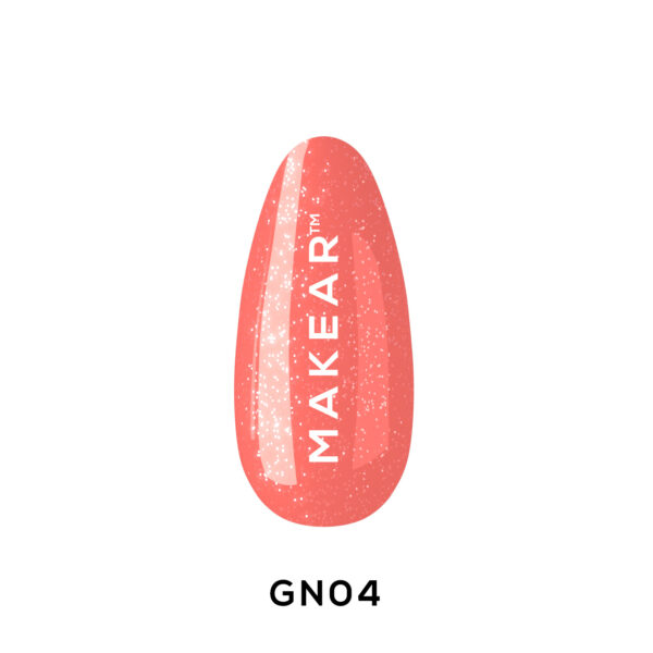 Makear Gel Polish GN04 Glitter Neon