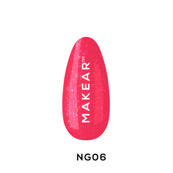 Makear Gel Polish GN06 Glitter Neon