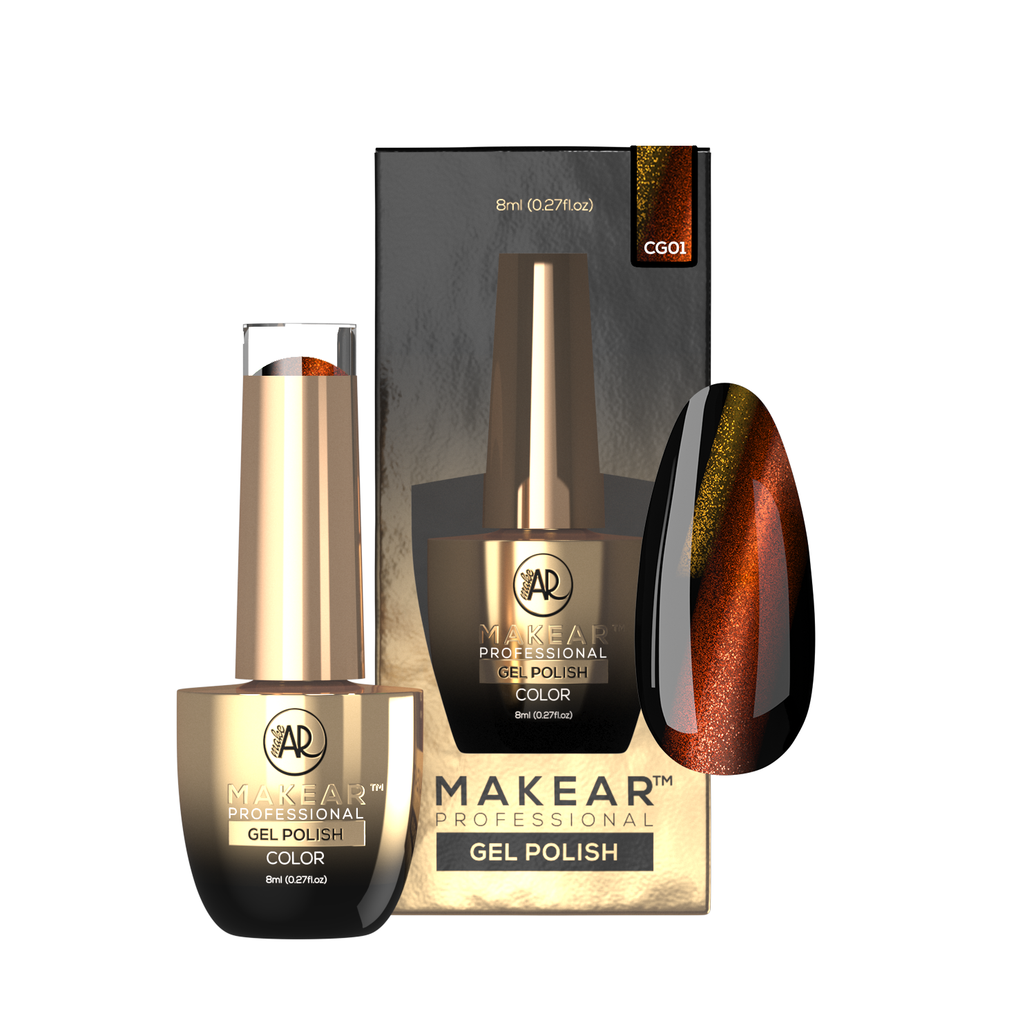eng_pl_GC01-UV-Gel-Polish-Makear-342_2 Makear Gel Polish CG01 cateye