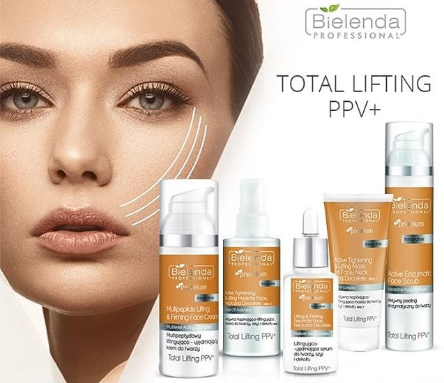 set_19_10 Bielenda Professional - MULTIPEPTIDE LIFTING & FIRMING FACE CREAM 100ml