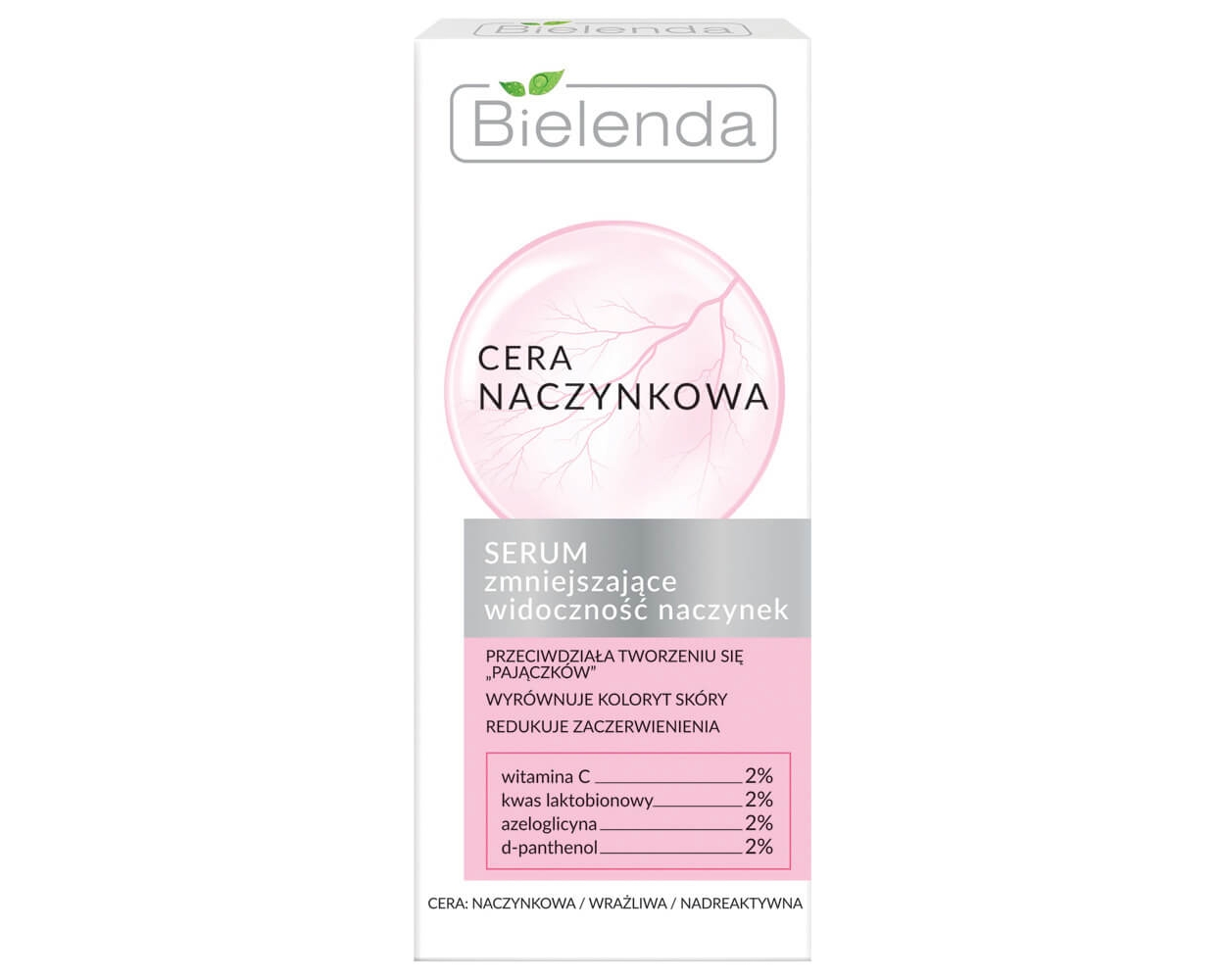 Bielenda - Couperose Skin Serum Reducing the Visibility of Capillaries 30ml