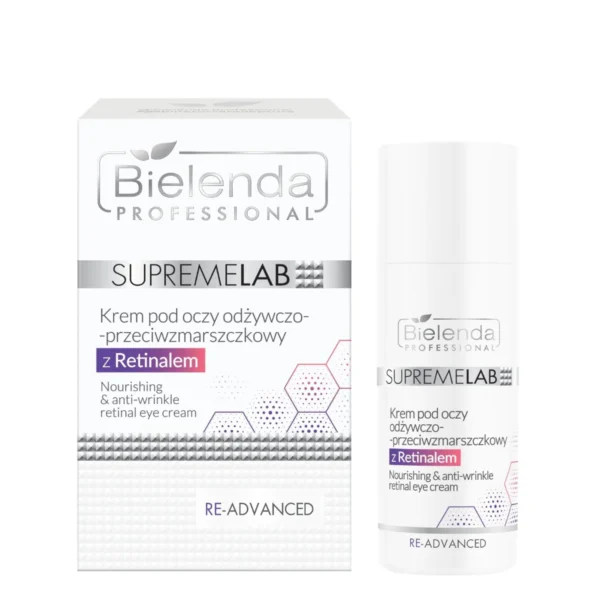 Bielenda Professional - Nourishing & Anti Wrinkle Eye Cream with 0.03% Retinal 15ml