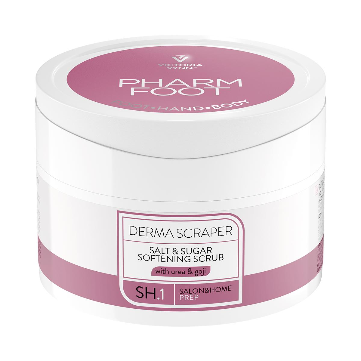 bellove_uk_derma-scraper-200g Pharm Foot DERMA SCRAPER - SALT & SUGAR SOFTETING SCRUB 200g