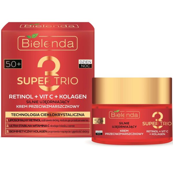 Bielenda Super Trio Firming Anti-Wrinkle 50+ Cream 50ml