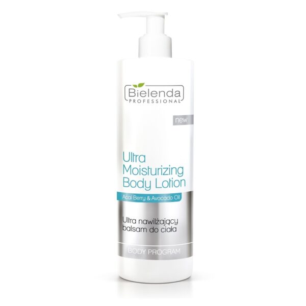 Bielenda Professional - Ultra Moisturising Body Lotion with Acai Berry & Avocado Oil 500ml
