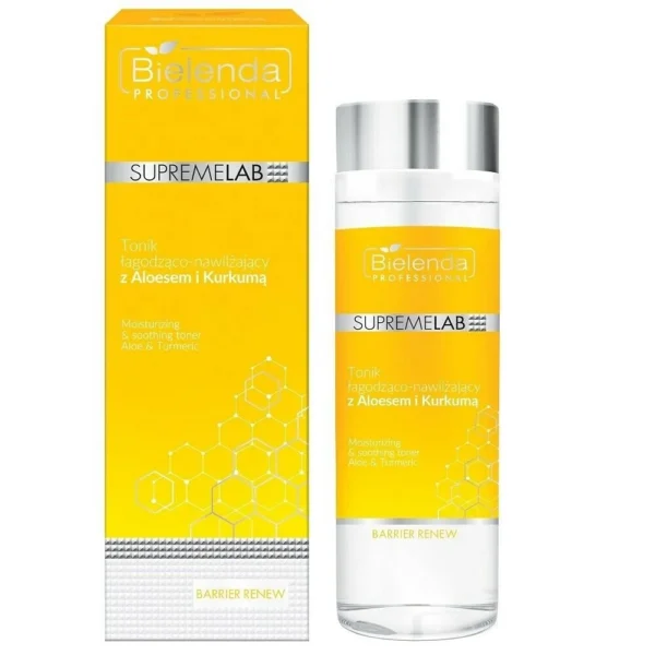 Bielenda SupremeLab Soothing & Moisturizing Toner with Aloe & Turmeric 200ml