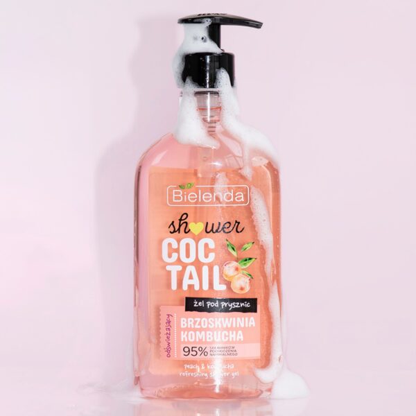 Bielenda Peach & Kombucha Refreshing Shower Gel 400ml