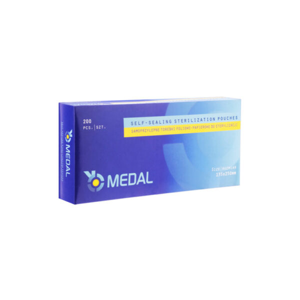 Medal - Self-Sealing Sterilization Pouches 135x250cm 200pcs.