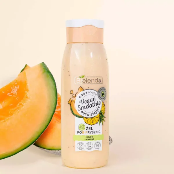 Bielenda Vegan Smoothie Body Wash Melon+Pineapple 400ml