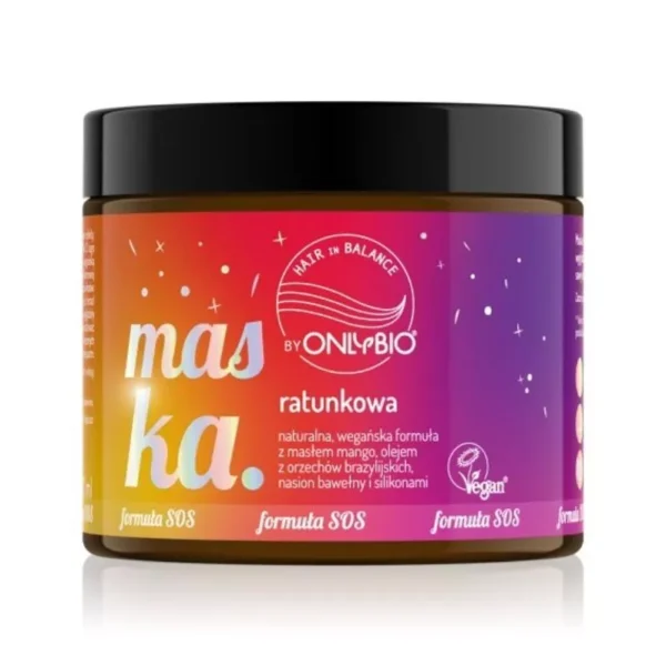 OnlyBio Hair In Balance Rescue Hair Mask 200ml