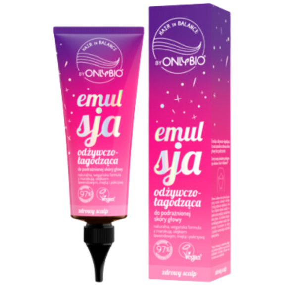 OnlyBio Hair In Balance Nourishing Soothing Emulsion for Irritated Scalp 125ml