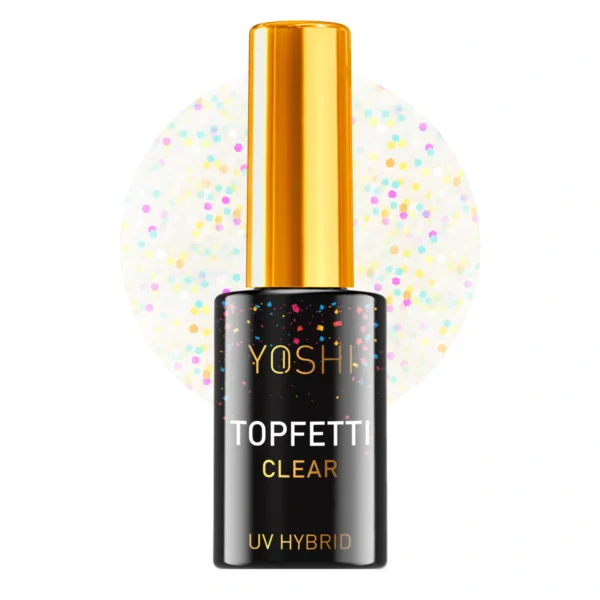 YOSHI - TopFETTI CLEAR UV/LED Hybrid 10ml
