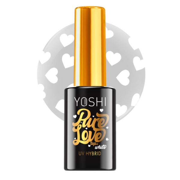 YOSHI - Top PURE LOVE WHITE UV/LED Hybrid 10ml