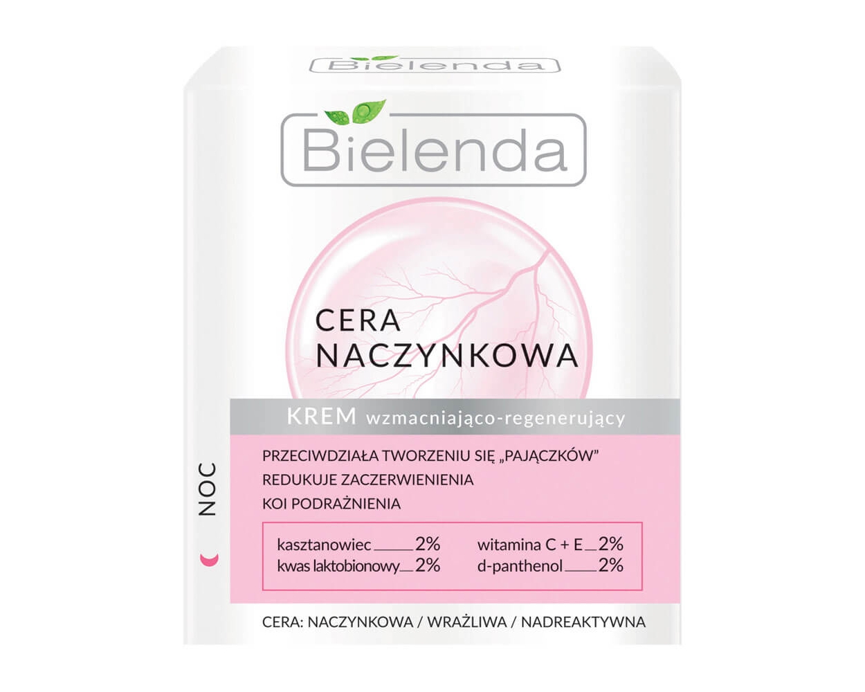 Bielenda - Couperose Skin Strengthening & Regenerating Night Cream 50ml