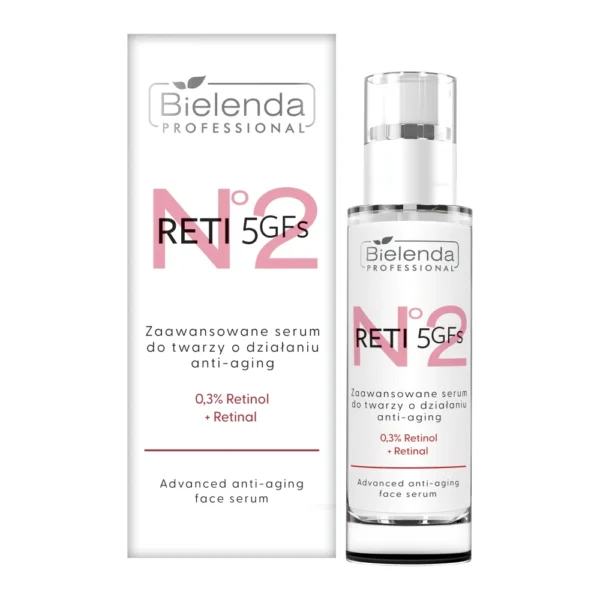 Bielenda Professional Reti 5GFs Advanced Anti-Aging Face Serum For Mature Skin 30ml
