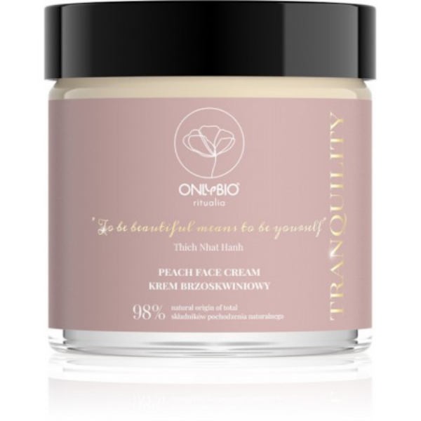 OnlyBio RITUALIA Tranquility Peach Face Cream 50ml