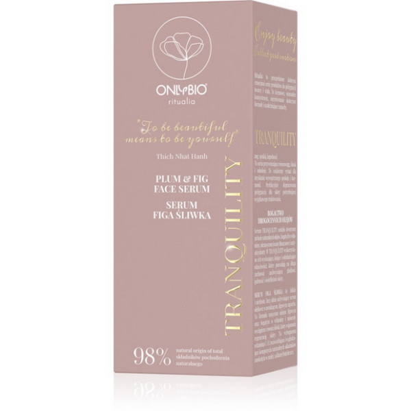 OnlyBio RITUALIA TRANQUILITY Face Serum Fig Plum 30ml