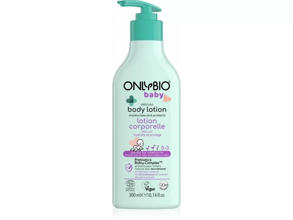 Onlybio-Baby-body-lotion-bellove.co.uk OnlyBio Baby - Delicate Body Lotion for Babies from 1st Day of Life 300ml