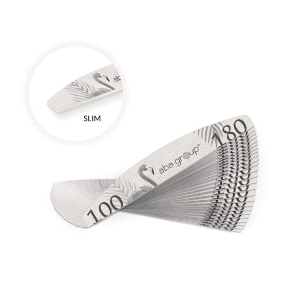 Aba Group NAIL FILE HALF MOON SLIM 100/180