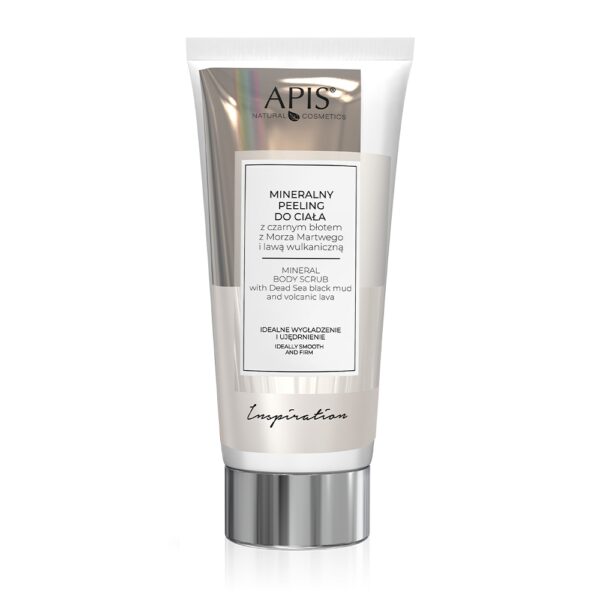 APIS Inspiration - Mineral Body Scrub with Dead Sea Black Mud & Volcanic Lava 200ml