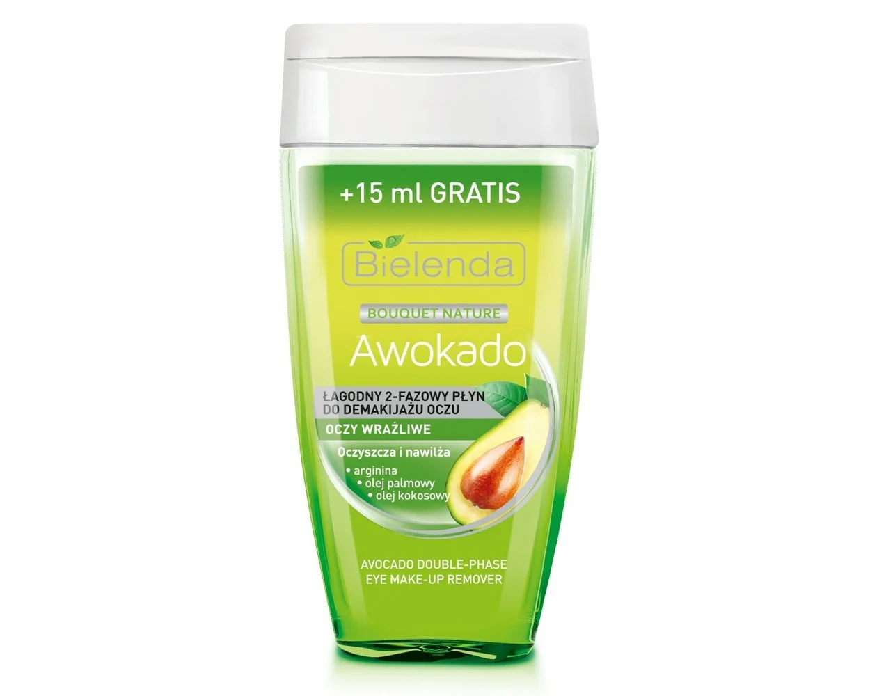 Bielenda Avocado 2-Phase Eye Make-up Remover for Sensitive Skin 140ml-bellove.co.uk Bielenda - Avocado 2-Phase Eye Make-up Remover for Sensitive Skin 140ml