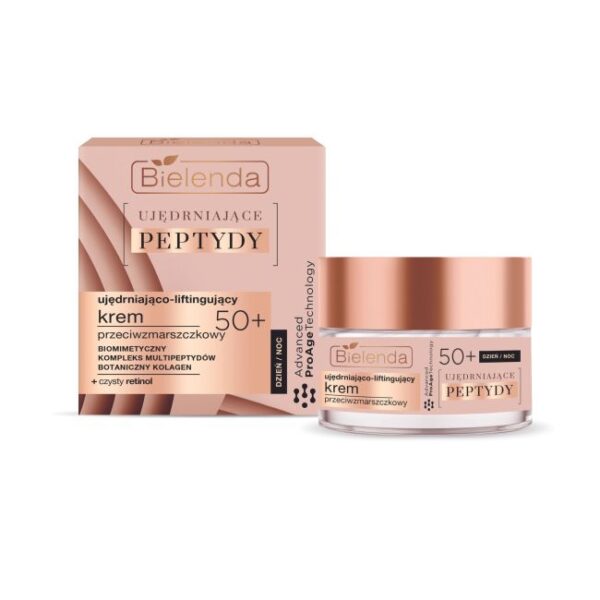 Bielenda Firming Peptides 50+ Firming and Lifting Anti-Wrinkle Cream 50ml