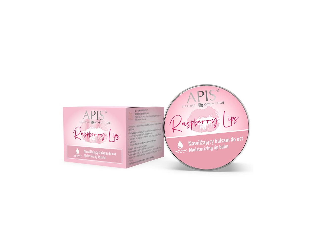Apis Raspberry Lips Moisturising Lip Balm 10ml-bellove.co.uk APIS - Raspberry Lips Moisturising Lip Balm 10ml
