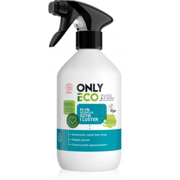 OnlyEco - Window & Mirror Cleaner 500ml