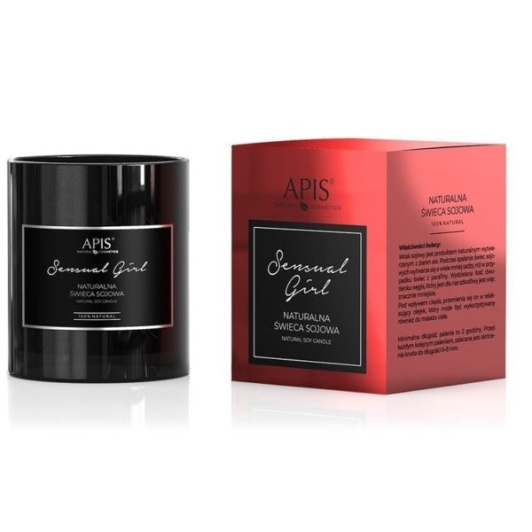 APIS - Sensual Girl Natural Soy Candle 220g